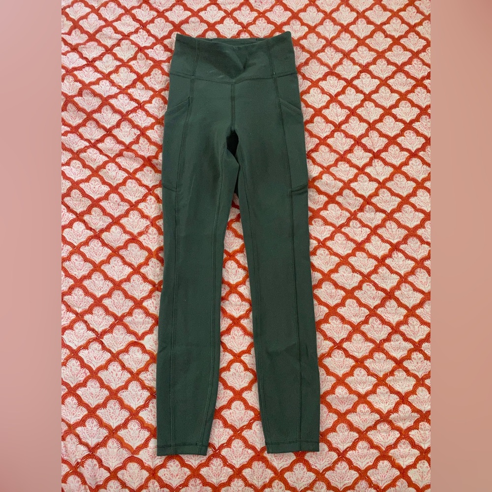 Green Lululemon Leggings!